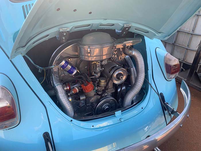 Bead Blasting Engine Casing 3