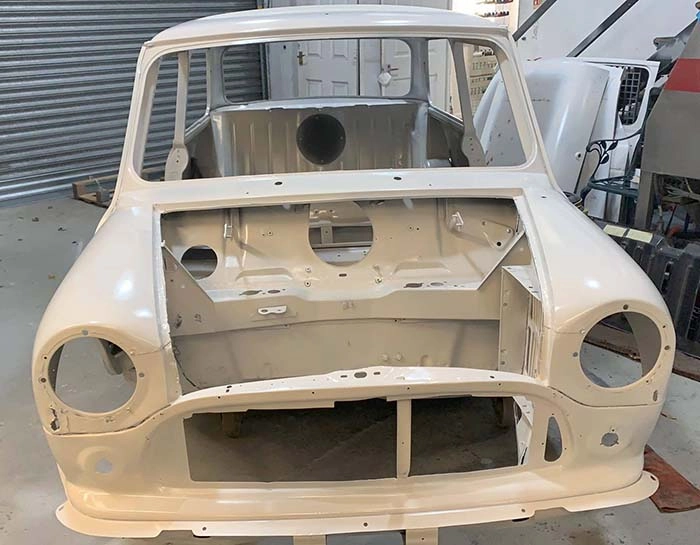Body Shell Blast Primer Work 2