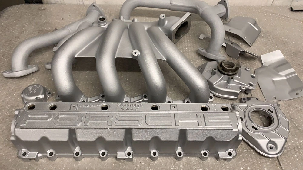 High Temperature Ceramic Coated Manifolds