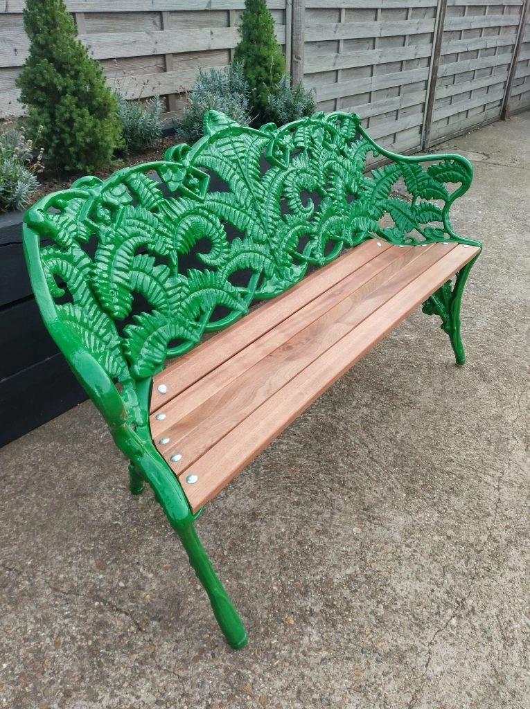 Victorian Cast Iron Bench 4 765x1024